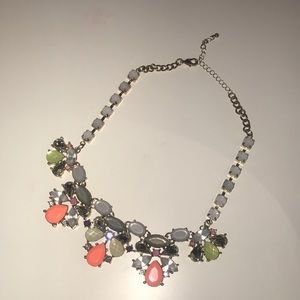 colored decorative necklace